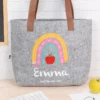 Bolso de fieltro personalizado