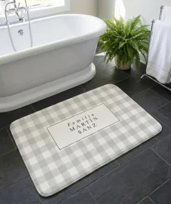 Alternative view of Alfombra de baño personalizada