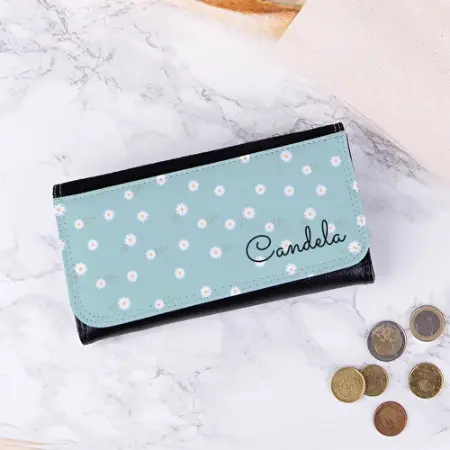 Cartera-monedero personalizada de mujer en polipiel - Imagen 7