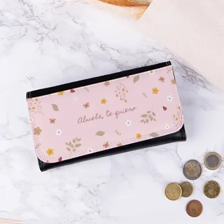 Cartera-monedero personalizada de mujer en polipiel - Imagen 8
