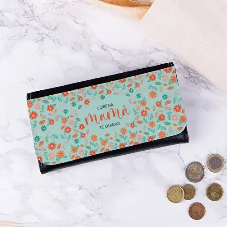 Cartera-monedero personalizada de mujer en polipiel - Imagen 6