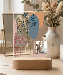 Organizador de joyas personalizado luminoso