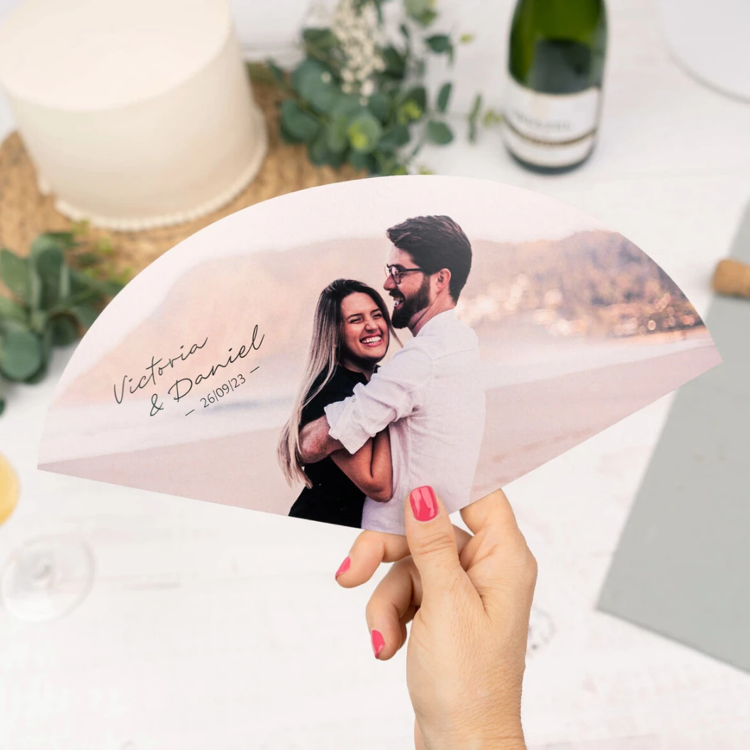 Abanicos de cartón personalizados publicitarios - Imagen 2