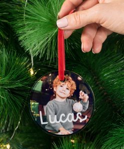Alternative view of Adornos navideños personalizados de metacrilato