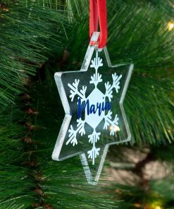 Adornos navideños personalizados de metacrilato - Imagen 8
