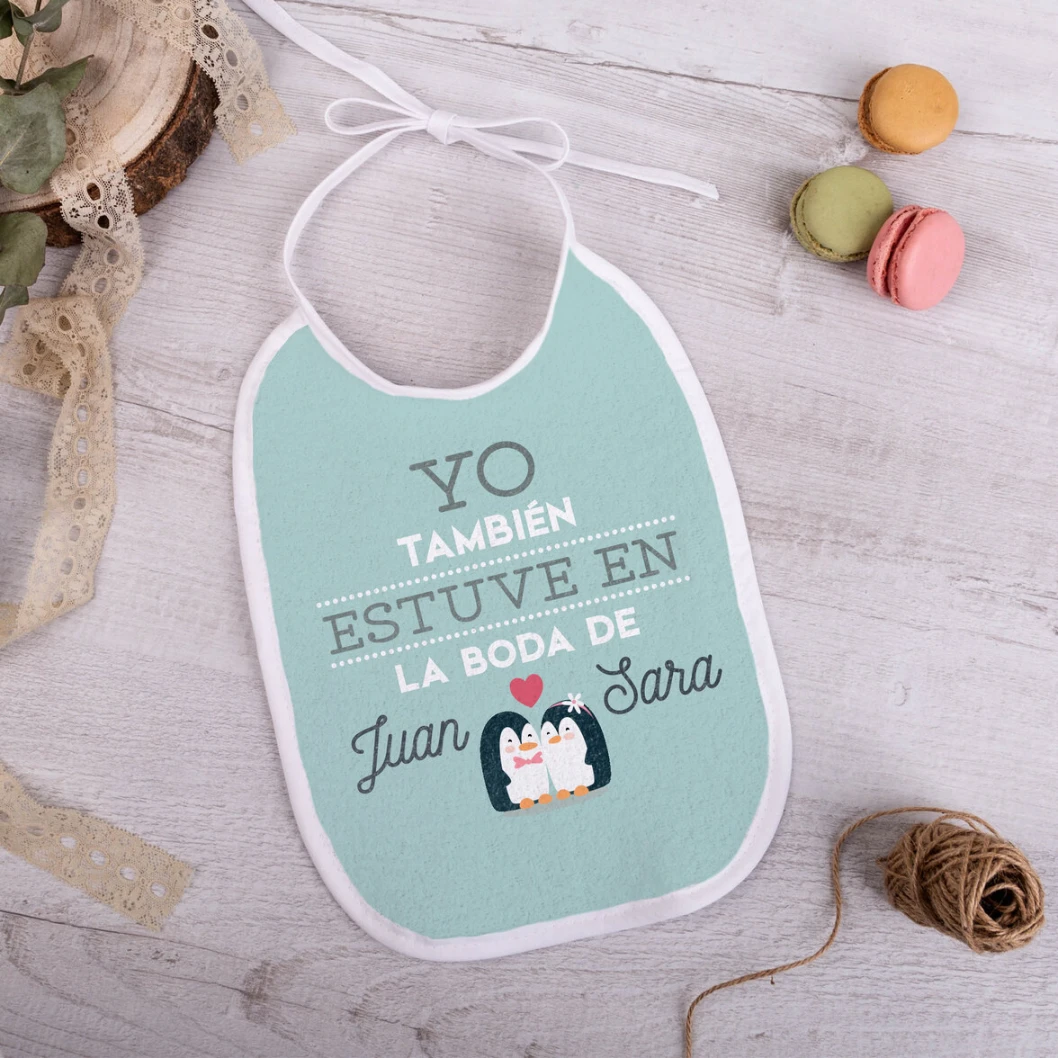 Babero bebé personalizado - Imagen 2
