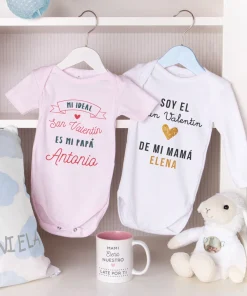 Body bebé personalizado manga corta - Imagen 4
