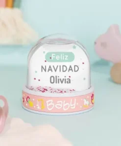 Alternative view of Bola de nieve Baby personalizada
