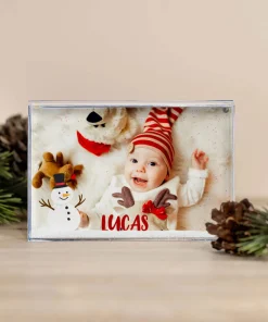 Bola de nieve personalizada rectangular - Imagen 5