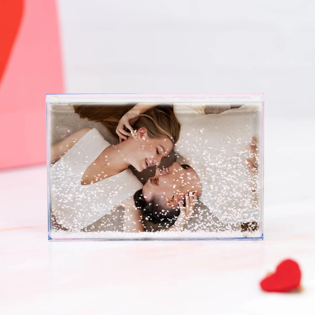 Bola de nieve personalizada rectangular - Imagen 6