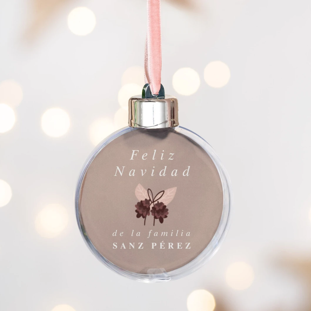Pack de 4 bolas esféricas con fotos para el árbol de Navidad - Imagen 8