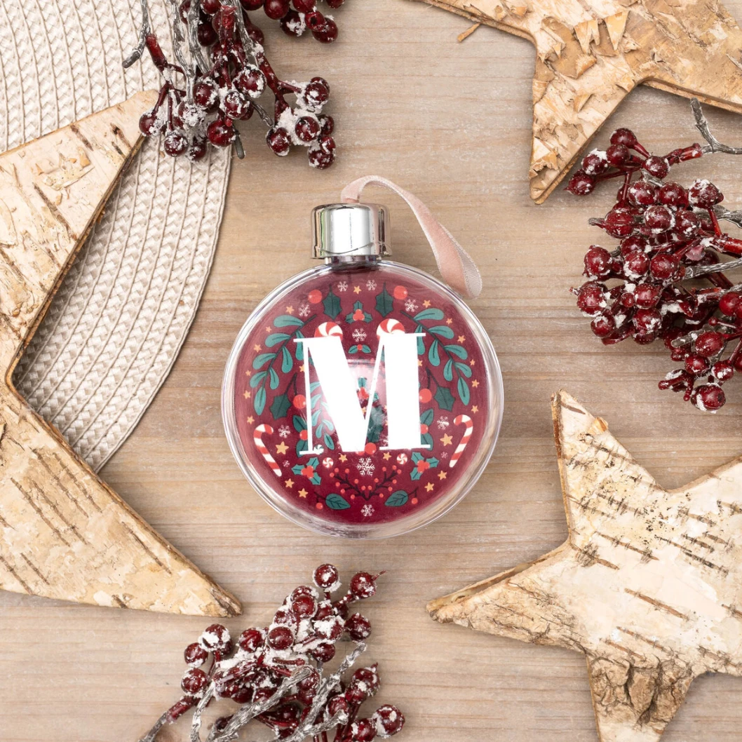 Pack de 4 bolas esféricas con fotos para el árbol de Navidad - Imagen 2