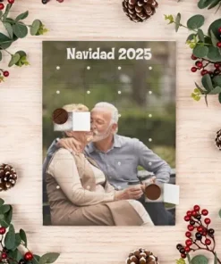 Calendario de adviento personalizado
