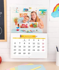 Calendario de pared personalizado grapado - Imagen 3