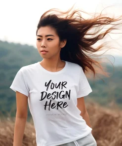 Alternative view of Camisetas personalizadas mujer poliéster