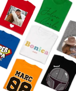 Camisetas personalizadas hombre algodón - Imagen 8