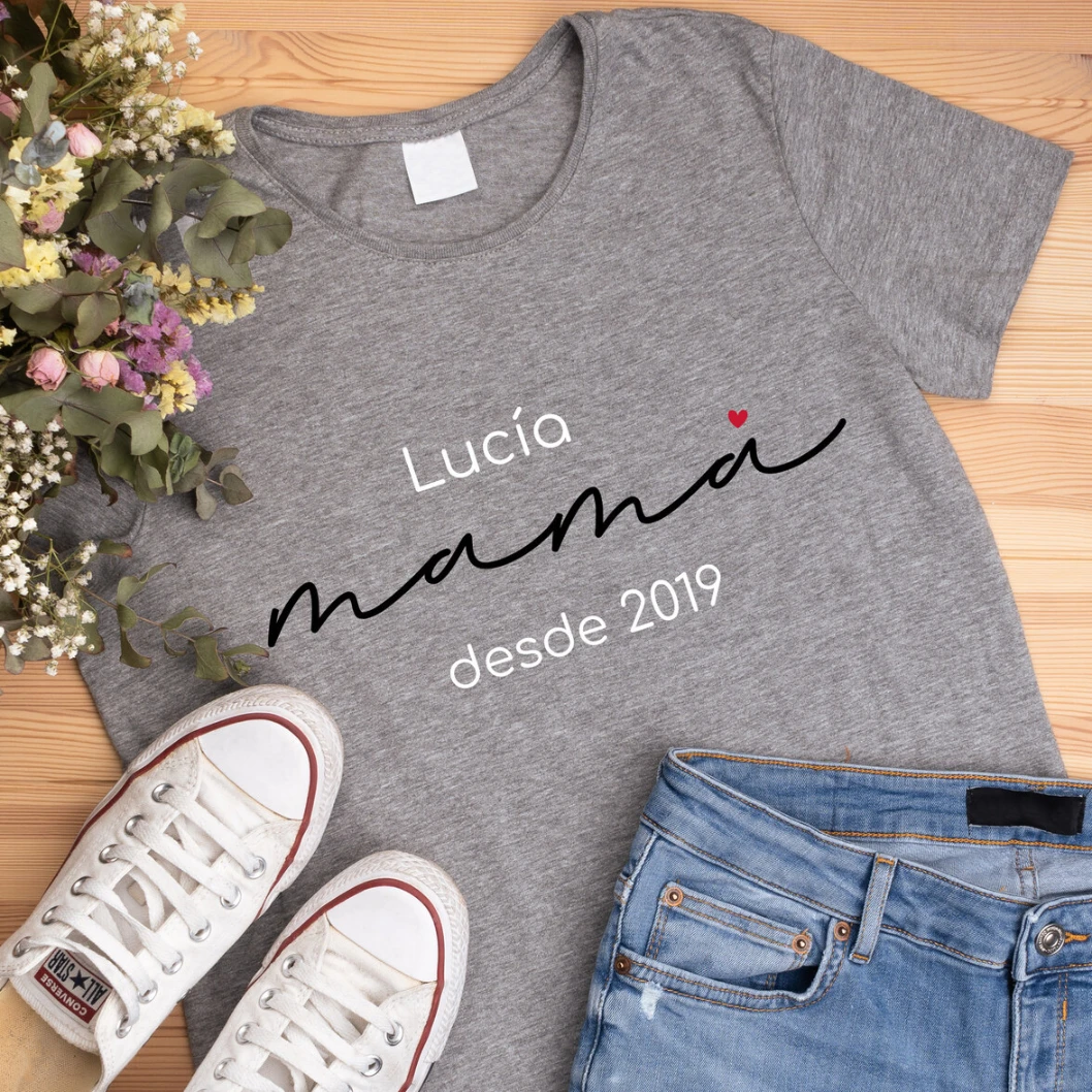 Camisetas personalizadas mujer algodón - Imagen 6