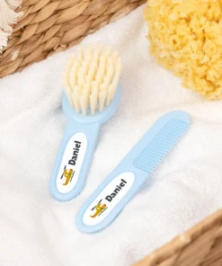 Cepillo y peine bebé personalizados