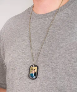 Chapa militar personalizada
