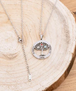 Colgante Árbol de la Vida grabado - Imagen 7
