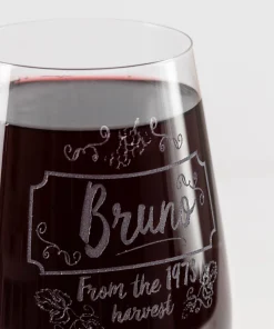 Alternative view of Copa de vino personalizada