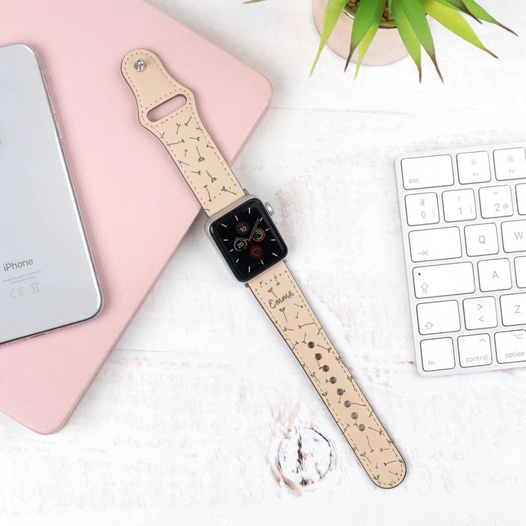 Correa Apple Watch Cuero Personalizada - Imagen 6