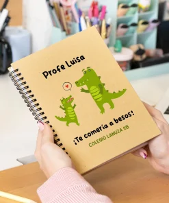 Alternative view of Cuadernos personalizados con papel reciclado