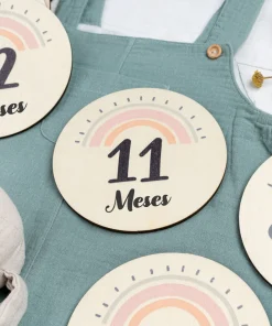 Cumple mes de madera personalizado - Imagen 5