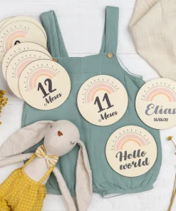 Cumple mes de madera personalizado - Imagen 3