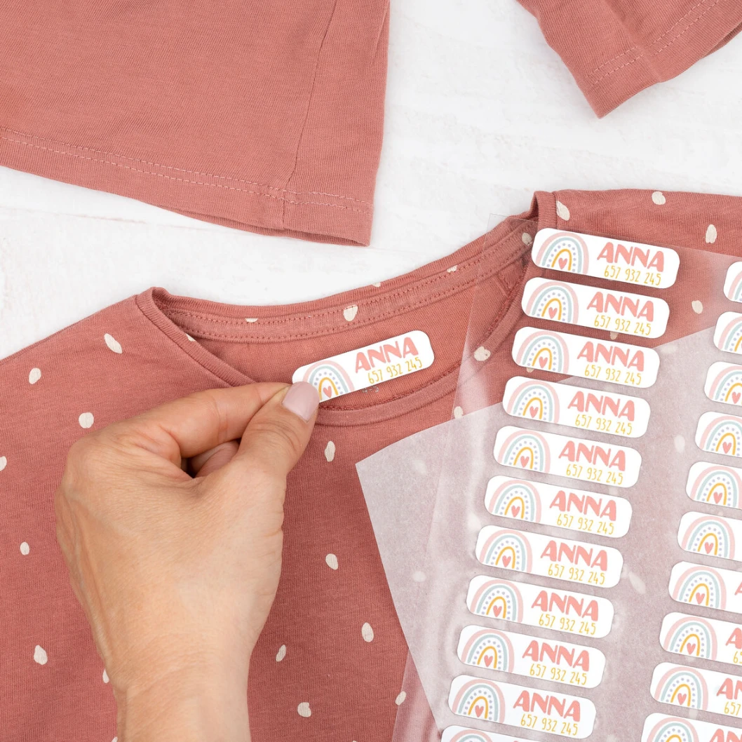 Etiquetas para ropa personalizadas termoadhesivas - Imagen 11