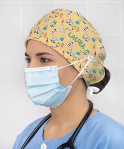 Alternative view of Gorro de quirófano personalizado