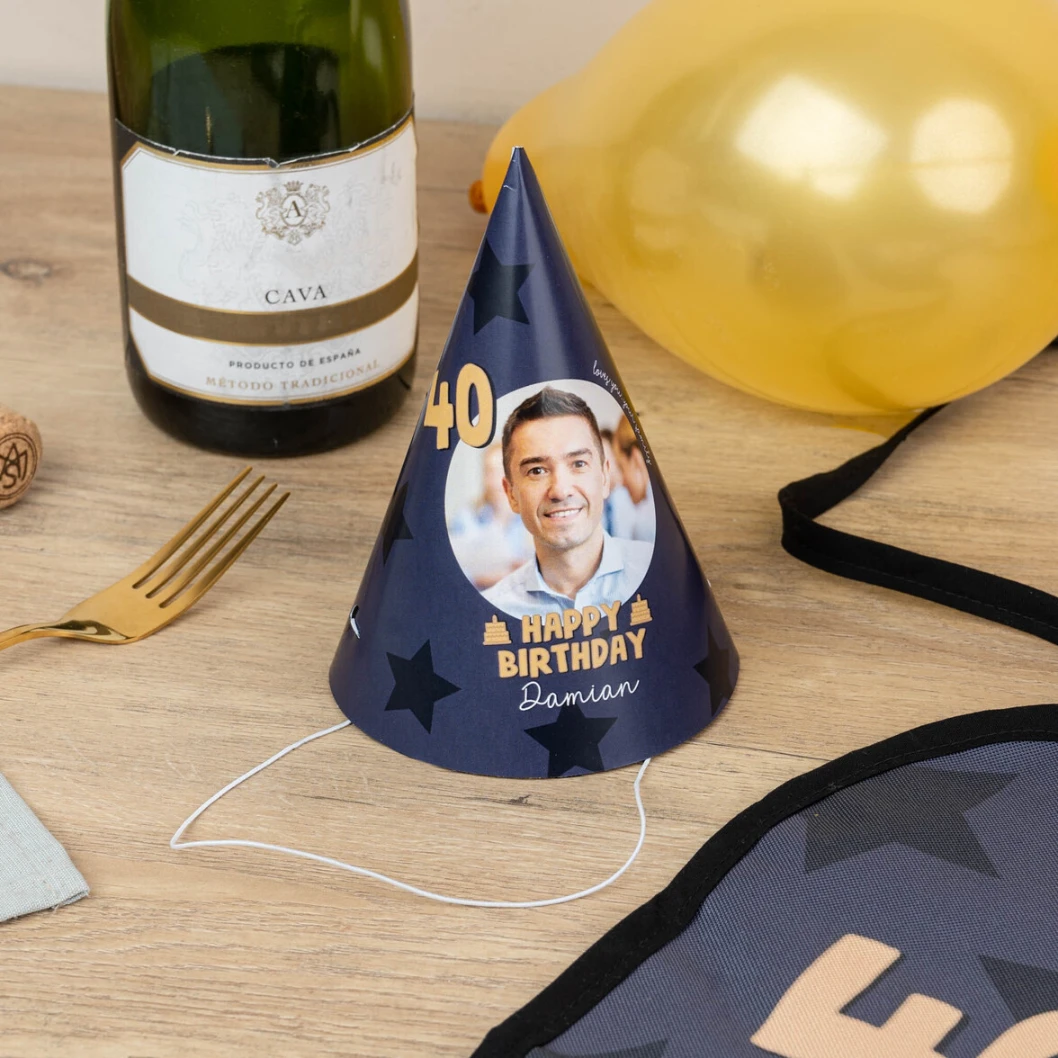 Gorros de cumpleaños personalizados - Imagen 5