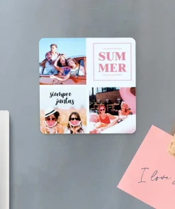 Imanes flexibles personalizados cuadrados