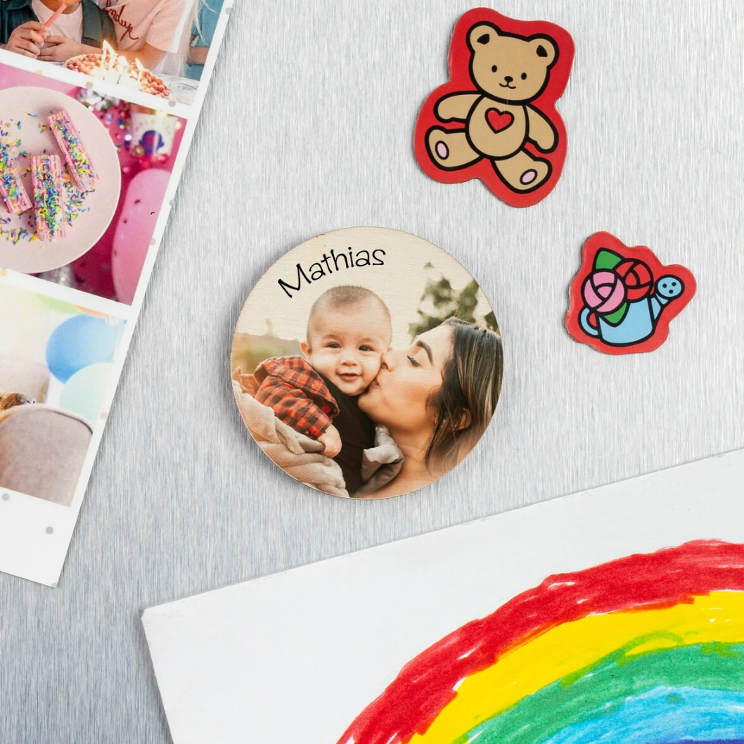 Imanes de madera personalizados - Imagen 15
