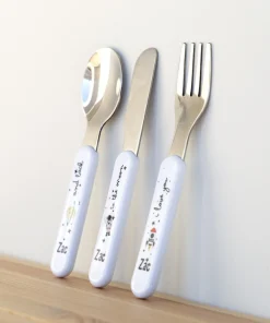 Cubiertos para bebé personalizados