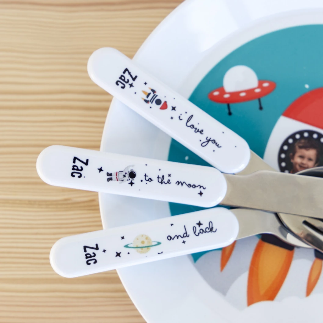 Cubiertos para bebé personalizados - Imagen 2