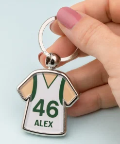 Llavero metálico personalizado camiseta - Imagen 8