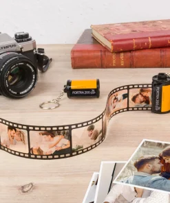 Llavero carrete fotos personalizado