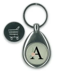 Llavero personalizado con moneda para carro - Imagen 8