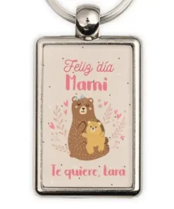 Llavero personalizado metálico rectangular - Imagen 9