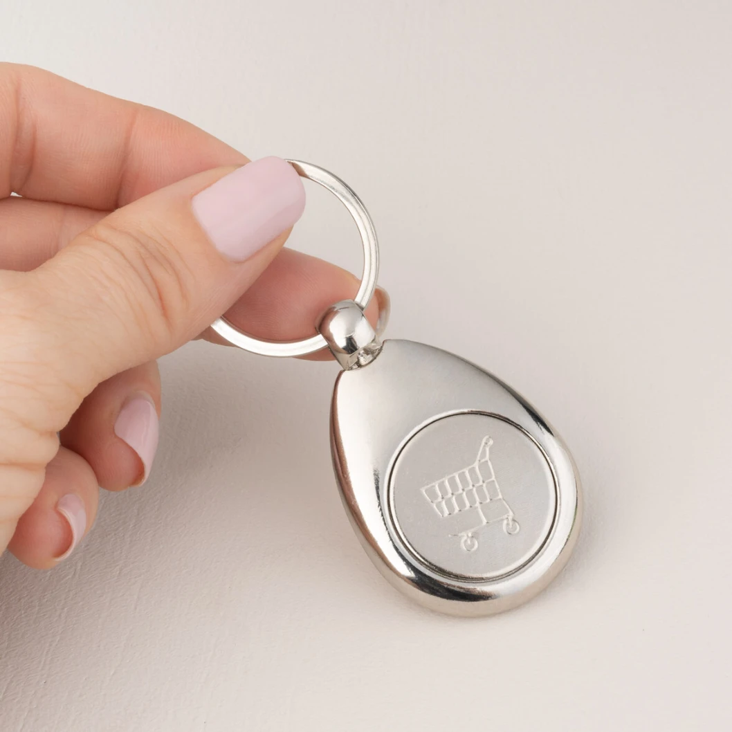 Llavero personalizado con moneda para carro - Imagen 4