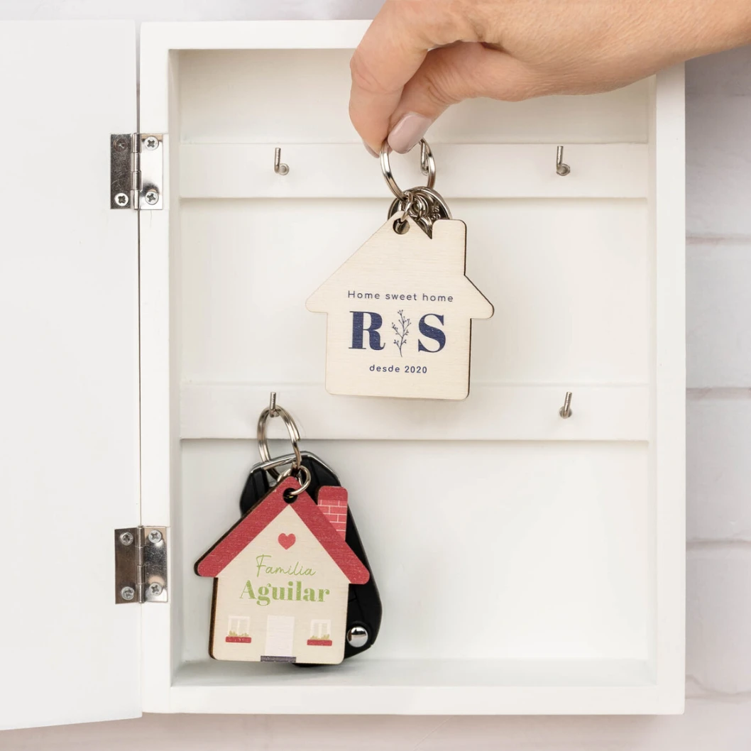 Llaveros de madera personalizados - Imagen 17