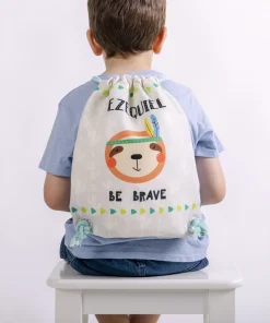 Mochila de cuerdas infantil personalizada