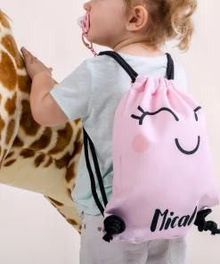 Alternative view of Mochila de cuerdas infantil personalizada