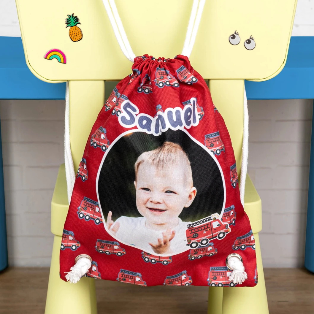 Mochila de cuerdas infantil personalizada - Imagen 5