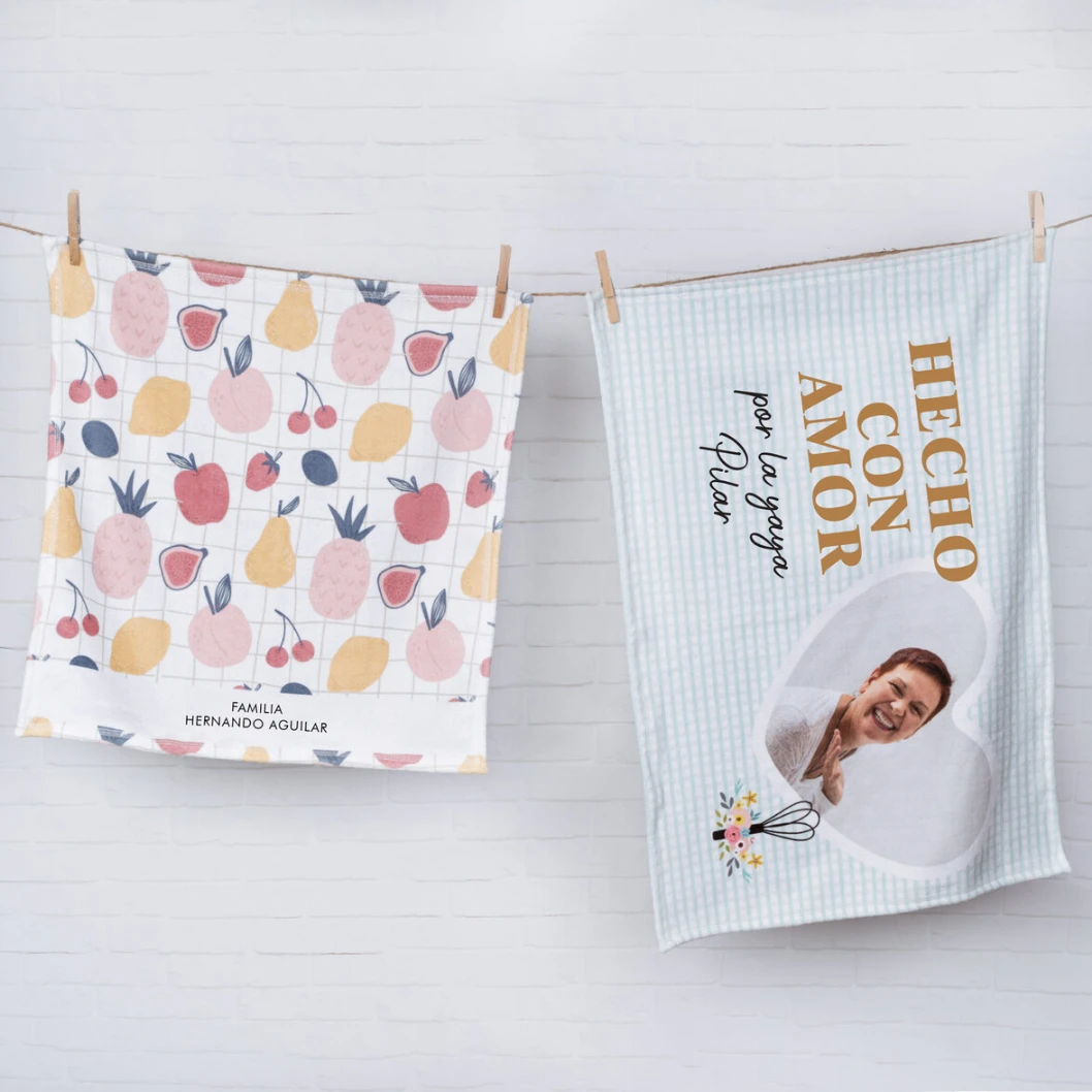 Paños de cocina personalizados - Imagen 6