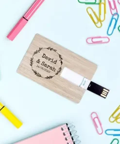 Pendrive usb madera personalizada - Imagen 6