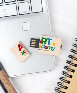 Pendrive usb madera plano personalizado - Imagen 4
