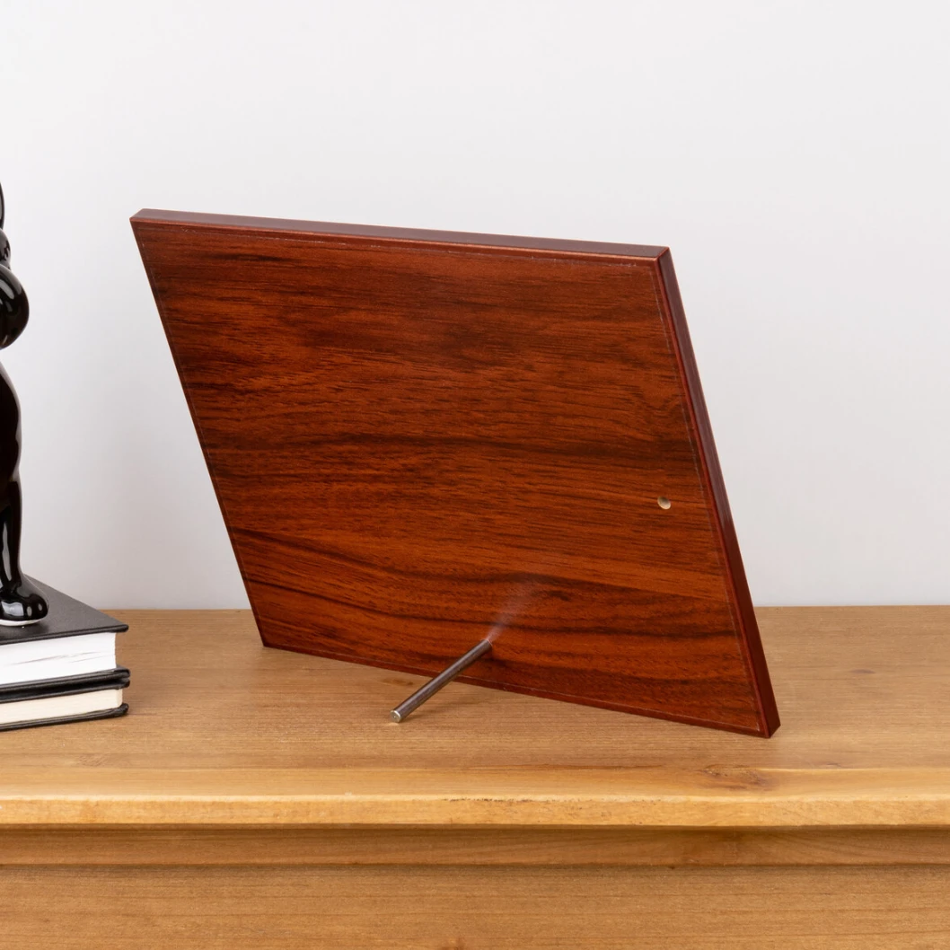 Placa conmemorativa personalizada de caoba - Imagen 8