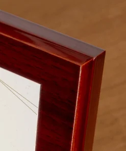 Placa conmemorativa personalizada de caoba - Imagen 5